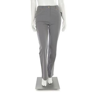 St. John Gray Straight Leg Women's Pants Sz 10